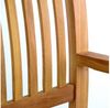 VCM Gartenstuhl 4er Sitzbank Gartenbank Landhausstil Teak Holz Bild 3