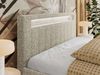 Polsterbett GOLD 5 CLASSIC 160 x 200 cm mit LED-Beleuchtung & Bettkasten, Doppelbett inkl. Lattenrost, Metall-Lift-System & Stauraum - Beige Struktur Bild 4
