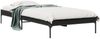 vidaXL Bettgestell Schwarz 75x190 cm Holzwerkstoff und Metall 845056 Bild 2