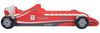 Kinderbett im Rennwagen-Design 90x200 cm Rot Bild 4