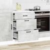 vidaXL Küchenunterschrank Kalmar Betongrau Holzwerkstoff 854283 Bild 3