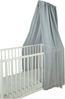 Sterntaler Betthimmel, luftiger Gaze-Stoff, leichter Baby-Betthimmel für Kinderbett, dekorativ und atmungsaktiv, 160×300×0,5 cm, hellgrau Bild 3