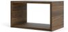 Dmora Regal Wilfred, Gestell, Wandregal, Mehrzweckregale, 44x25 h26 cm, Nussbaum Bild 5