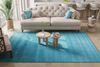 Gabbeh Teppich - Loribaft Softy - Teppstar 60 x 40 cm - türkis Bild 3