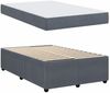 vidaXL Bettrahmen mit Matratze Dunkelgrau 120 x 190 cm Stoff 3398374 Bild 4