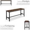 tectake Bank 2er Set Sitzbank, Industrial Style Bild 3
