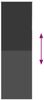 vidaXL Verdunkelungsrollo Schwarz 65x230 cm Stoffbreite 60,7 cm 4010939 Bild 5