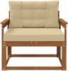 vidaXL Outdoor Mittelsofa Natur 3436260 Bild 3