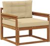 vidaXL Outdoor Mittelsofa Natur 3436260 Bild 2