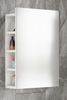 VCM Badmöbel Spiegelschrank Flandu 918250 Weiß H. 59 x B. 40 x T. 15 cm Bild 3