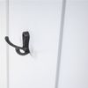 2er-Set Garderobe T33, Wandgarderobe Garderobenpaneel, Wandhaken Holz 109x28x4cm ~ weiß lackiert Bild 5