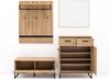 Garderoben-Set >Torrent< in Grandson Oak Nachbildung - 191x196x38cm (BxHxT) Bild 3