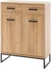 Garderoben-Set >Torrent< in Grandson Oak Nachbildung - 191x196x38cm (BxHxT) Bild 5