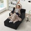 BlingBin Loungesofa Modernes Chaiselongue Sofa Chaiselongue-Sofa aus Cord, ohne Montage mit Taschenfederkern & Schaumstoffpolsterung 1 Teile, stilvolles 1-Sitzer-Liegesofa für Wohnzimmer, Büro oder Apartment Bild 5