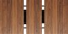 Esstisch 120/160x80x75 cm, ausziehbar, MDF in Nussbaumoptik mit Metallgestell Bild 3