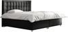 99rooms Riverside Boxspringbett Velours 120x200 cm Schwarz Bild 3