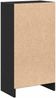 vidaXL Bücherregal Schwarz Eichen-Optik 40x24x76 cm Holzwerkstoff 862000 Bild 5