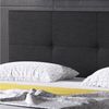 Boxspringbett Dallas 180x200 cm Webstoff Schwarz Bild 2