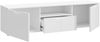 Lowboard >SIENNA< in weißglanz Dekorfolie - 169,8x43,3x41,6cm (BxHxT) Bild 5