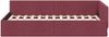 vidaXL Eckbettgestell mit Kopfteil Weinrot 90 cm x 190 cm Stoff 42016038 Bild 5