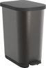 Rotho Treteimer Ribo 35 L schwarz Mülleimer Bild 2