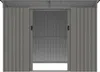 Vente-unique - FOLCO Gartenhaus Metall Grau - B 171 cm x H 191 cm x L 251 cm Bild 3