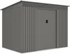 Vente-unique - FOLCO Gartenhaus Metall Grau - B 171 cm x H 191 cm x L 251 cm Bild 5