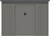 Vente-unique - FOLCO Gartenhaus Metall Grau - B 171 cm x H 191 cm x L 251 cm Bild 4