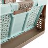 keeeper Stabile Profi-Klappbox mit Soft-Touch Griffen, 48,5 x 35 x 23,5 cm, 32 l, Lea, Blau/Taupe Bild 4