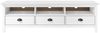 vidaXL TV-Schrank Hill Weiß 158x40x47 cm Massivholz Kiefer 288928 Bild 2