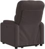 vidaXL Relaxsessel mit Aufstehhilfe Elektrisch Dunkelbraun Stoff 3204739 Bild 5