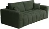 Vente-unique - ISSORO Sofa Stoff Grün - B 105 cm x H 90 cm x L 215 cm Bild 2