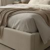 HOME DELUXE LED Bett SORINA inkl. Matratze Beige - 200 x 200 cm Bild 3
