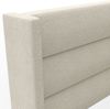 HOME DELUXE LED Bett SORINA inkl. Matratze Beige - 200 x 200 cm Bild 4