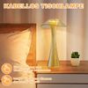 ZMH LED Tischlampe Touch Dimmbar 3000-6500K Weiß/Gold Nachttischlampe mit Akku Innen und Aussen Beleuchtung Tagbare Tischleuchte Aufladen Leseleuchte mit USB für Schlafzimmer Wohnzimmer Restaurant Hotel Bild 4