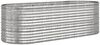 vidaXL Hochbeet Verzinkter Stahl 224x80x68 cm Silbern 318957 Bild 2