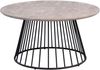Couchtisch Beistelltisch OLFE 50,5x80 cm Dekor Betonoptik Bild 2