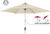 Doppler Sonnenschirm / Kurbelschirm "Active Auto Tilt 320", 320 cm Hellgrau Bild 3