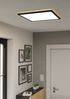 Eglo LED Deckenleuchte Rovito-R schwarz 50 x 50 cm warmweiß-kaltweiß dimmbar Bild 5