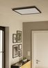 Eglo LED Deckenleuchte Rovito-R schwarz 50 x 50 cm warmweiß-kaltweiß dimmbar Bild 4