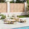 vidaXL Outdoor-Loungebett ohne Dach Poly Rattan 4108237 Bild 3