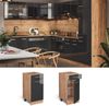 Küchenunterschrank R-Line Anthrazit Hochglanz 40 cm AP Marmor Vicco Bild 2
