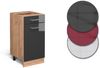 Küchenunterschrank R-Line Anthrazit Hochglanz 40 cm AP Marmor Vicco Bild 5