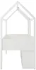 Vente-unique - VALESKIA Bett Holz, PlatteHolz, Platte Weiß - B 102,4 cm x H 190,5 cm x L 198 cm Bild 5