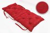 sunnypillow Bankauflage Bankauflage Stuhlkissen viele Farben und Größen zur Auswahl, 50x50x50cm rot Bild 3