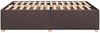 Doppelbett, Bettgestell Modernen ohne Matratze Dunkelbraun 160x200 cm Stoff d2139e Bild 5
