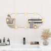 Wandspiegel, Badspiegel mit LED-Leuchten 35x80 cm Glas Oval de6982 Bild 3