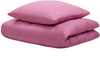 Bettwäsche-Set Ohne Muster HARMONRIDGE 135x200 cm Baumwoll-Satin Rosa Bild 5