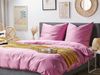 Bettwäsche-Set Ohne Muster HARMONRIDGE 135x200 cm Baumwoll-Satin Rosa Bild 3