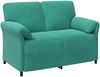 vidaXL 2-Sitzer Sofa Türkis 138 x 83 x 95 cm Samt 42033949 Bild 2